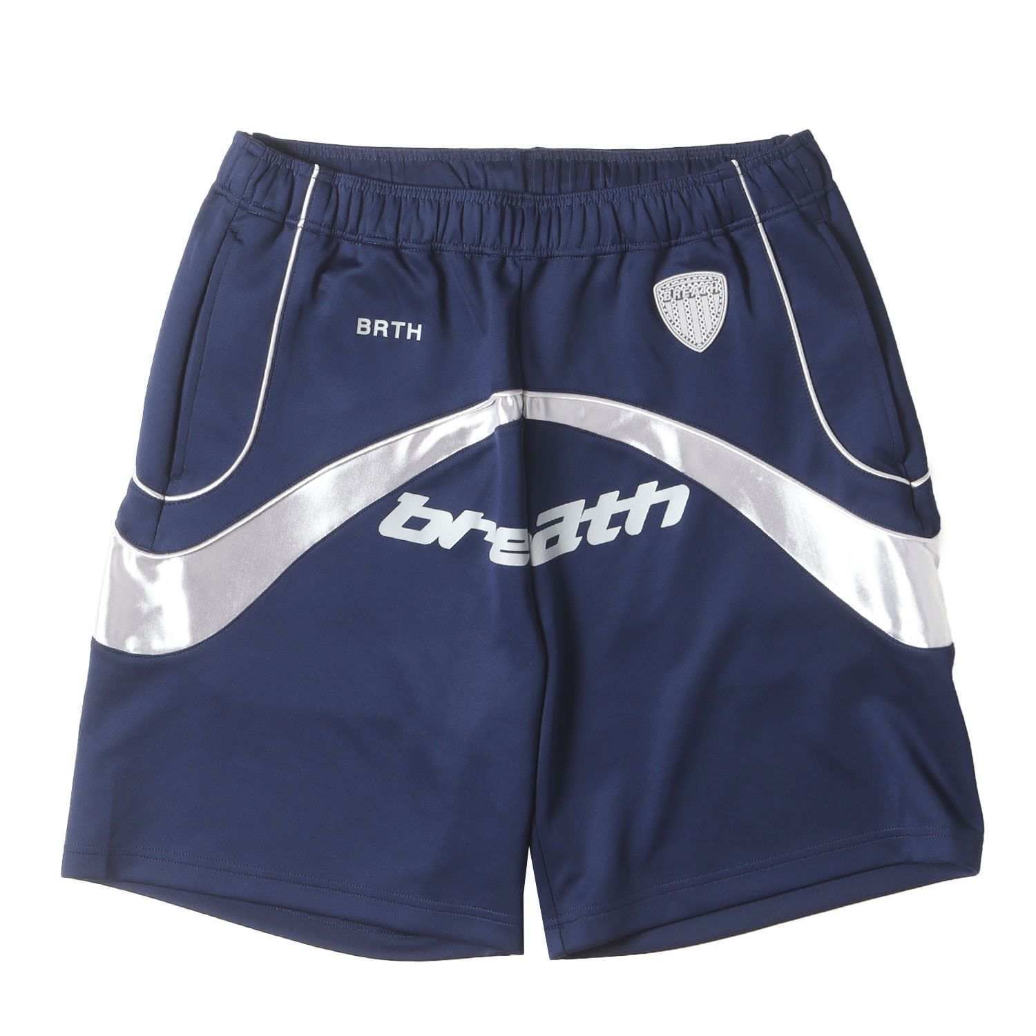 BREATH ブレス パンツ サイズ L | 23SS ストレッチジャージ ゲーム ショーツ GAME SHORTS | ネイビー 紺 | ボトムス ショートパンツ メンズ