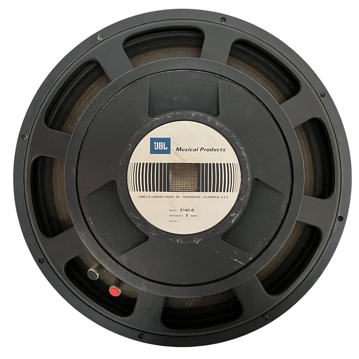 JBL E-140-8 ウーファー　ジャンク品 JBL E140-8 ウーファーユニット オーディオ 音響機器 ジャンク