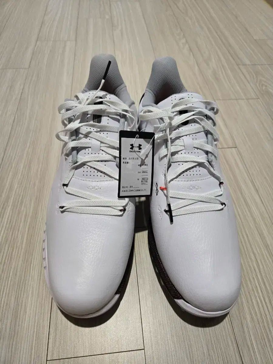 UNDER ARMOUR アンダーアーマー メンズ ゴルフシューズ 白 280 スパイクレス