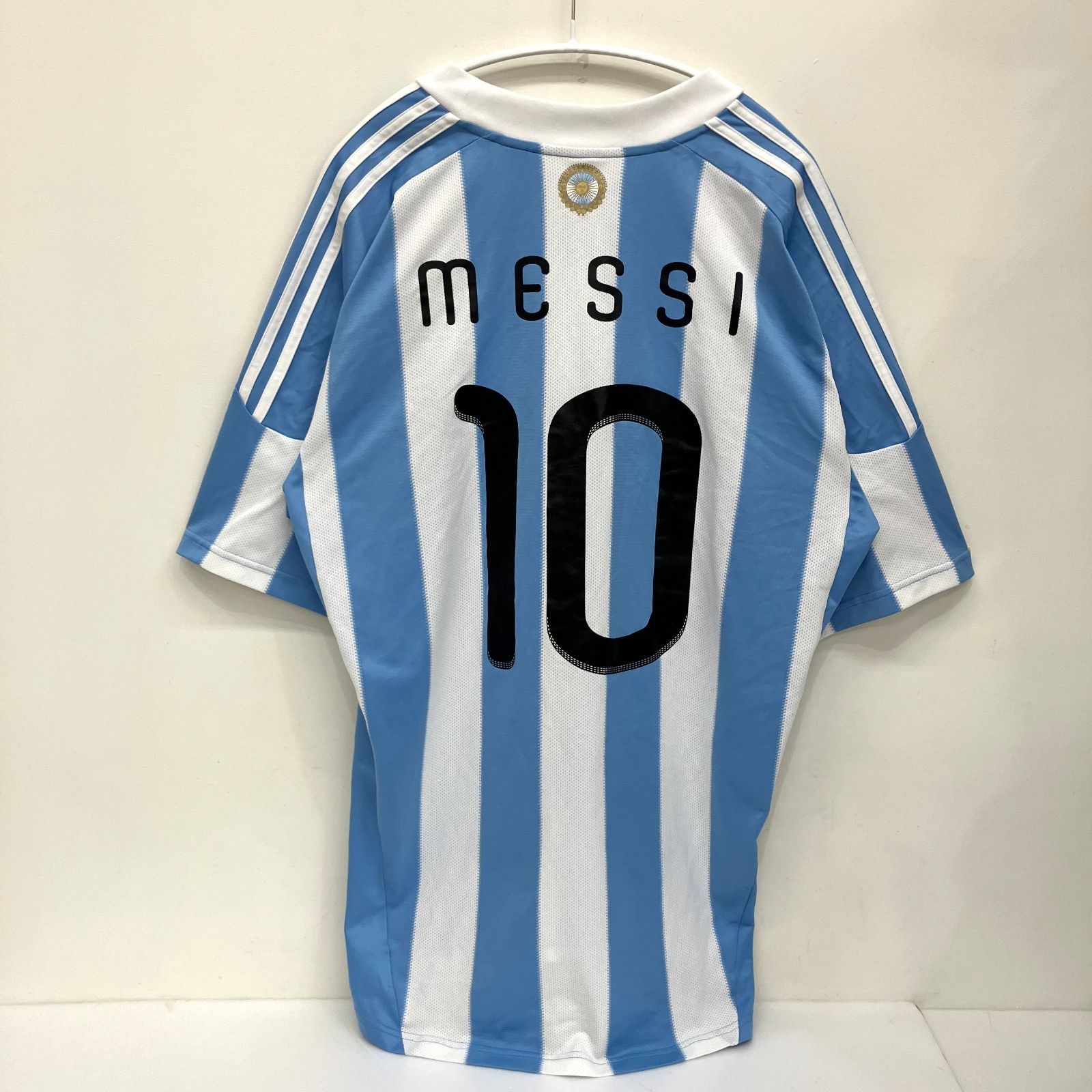 アルゼンチン代表 リオネル・メッシ 背番号10 サッカー ゲームTシャツ 