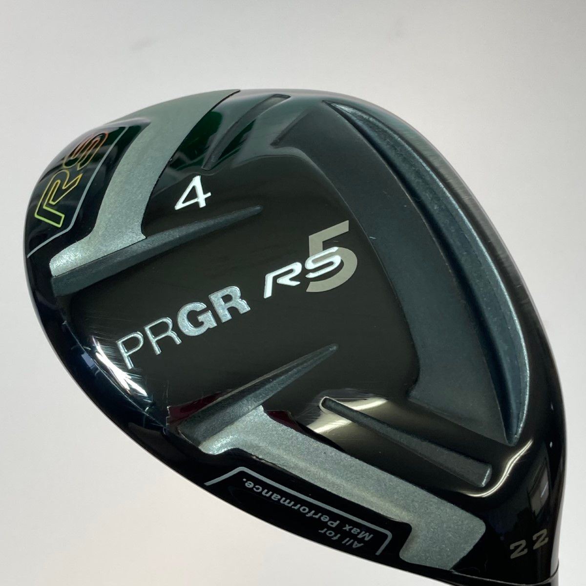◎◎PRGR プロギア RS5 4UT 22° ユーティリティ REXIS KAIZA-Xh 8S リシャフト カバー付