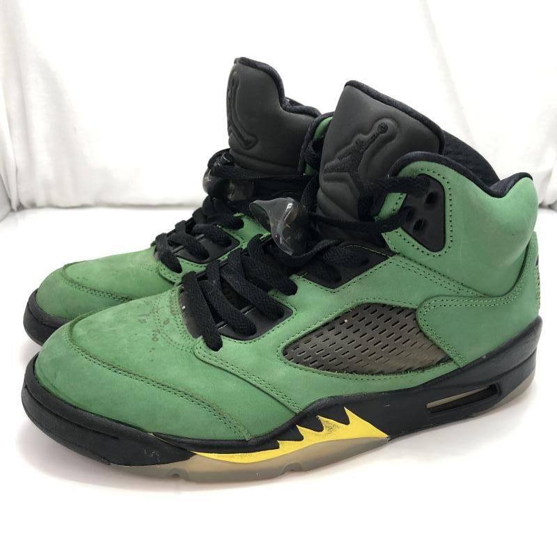 Nike Air Jordan 5 Oregon Ducks サイズ26cm CK6631-307 緑 ナイキ 91