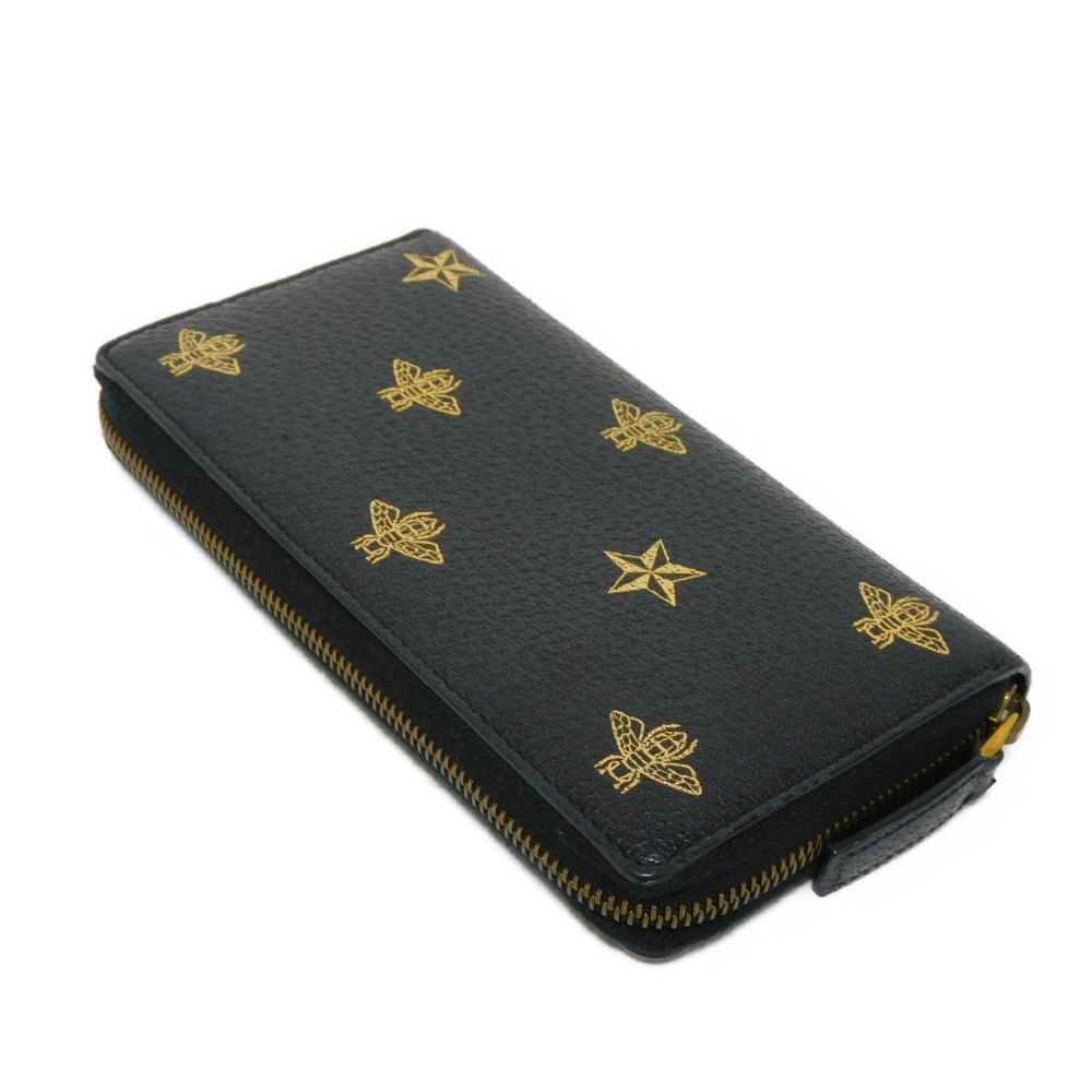 GUCCI グッチ ビー & スター ジップアラウンドウォレット 蜂 ハチ