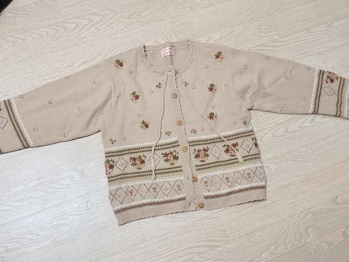 ヴィンテージ 森ガール カーディガン