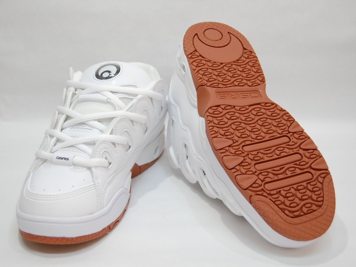 【箱無し】OSIRIS D3 ホワイト！レア OSIRIS D3 Og white/white/gum オサイラス オールホワイト