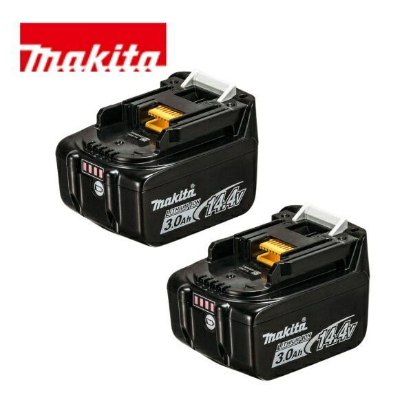 マキタ バッテリー BL1430B 2個セット 日本正規純正品 14.4V 3.0Ah makita BL1430 リチウムイオンバッテリー