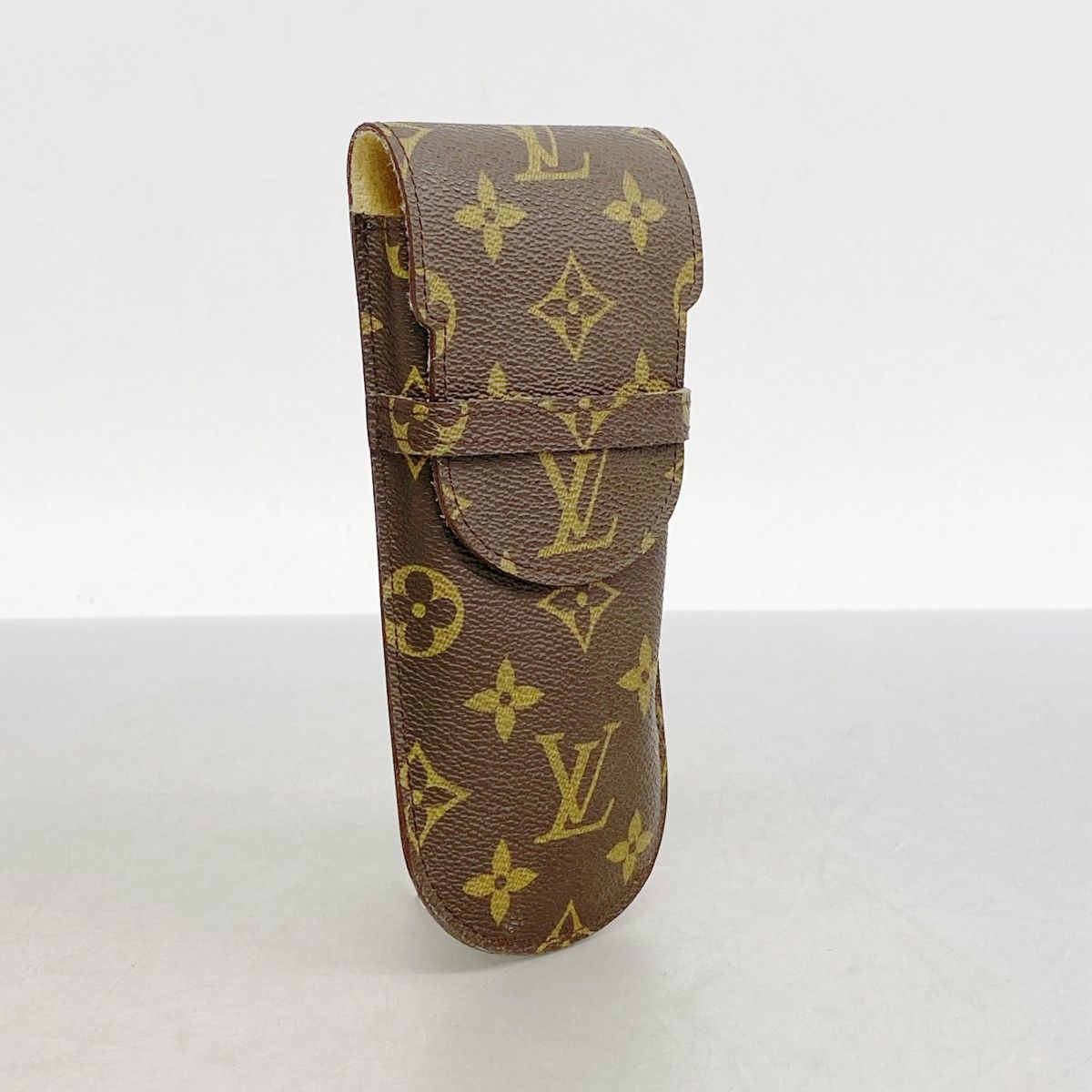 5mb1530-h ルイヴィトン メガネケース モノグラム エテュイリュネットラバ M62970 ブラウン メンズ レディース ユニセックス