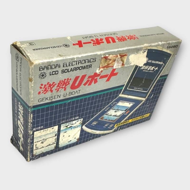激戦Uボート 完全♥品 バンダイ伝説のLCDゲーム ソーラーパワー可動 済 昭和レトロ 倉庫発掘の奇跡