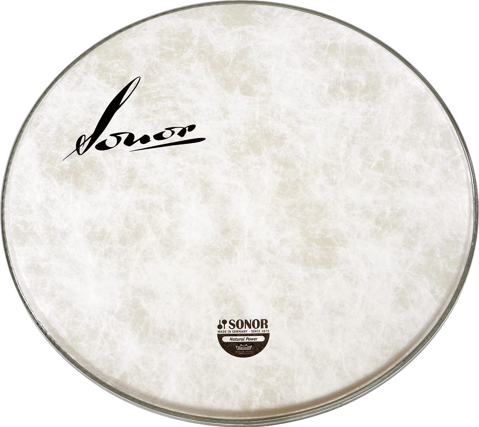 SONOR ソナー バスドラム ヘッド 22インチ ファイバー スキン3 ロゴ入り SN-NP22B|L Vintageロゴ入り