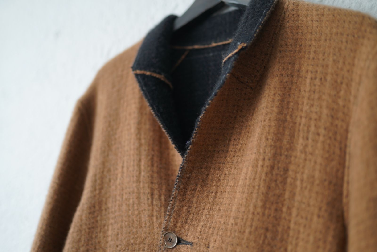 22AW “COIN” WORK BLAZER EXTRA LONG モンゴリアンカシミヤ