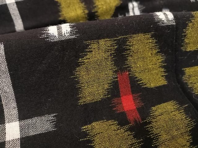 平和屋着物▽久留米絣 単衣 花つなぎ 綿 逸品 AAAU0266np - メルカリ