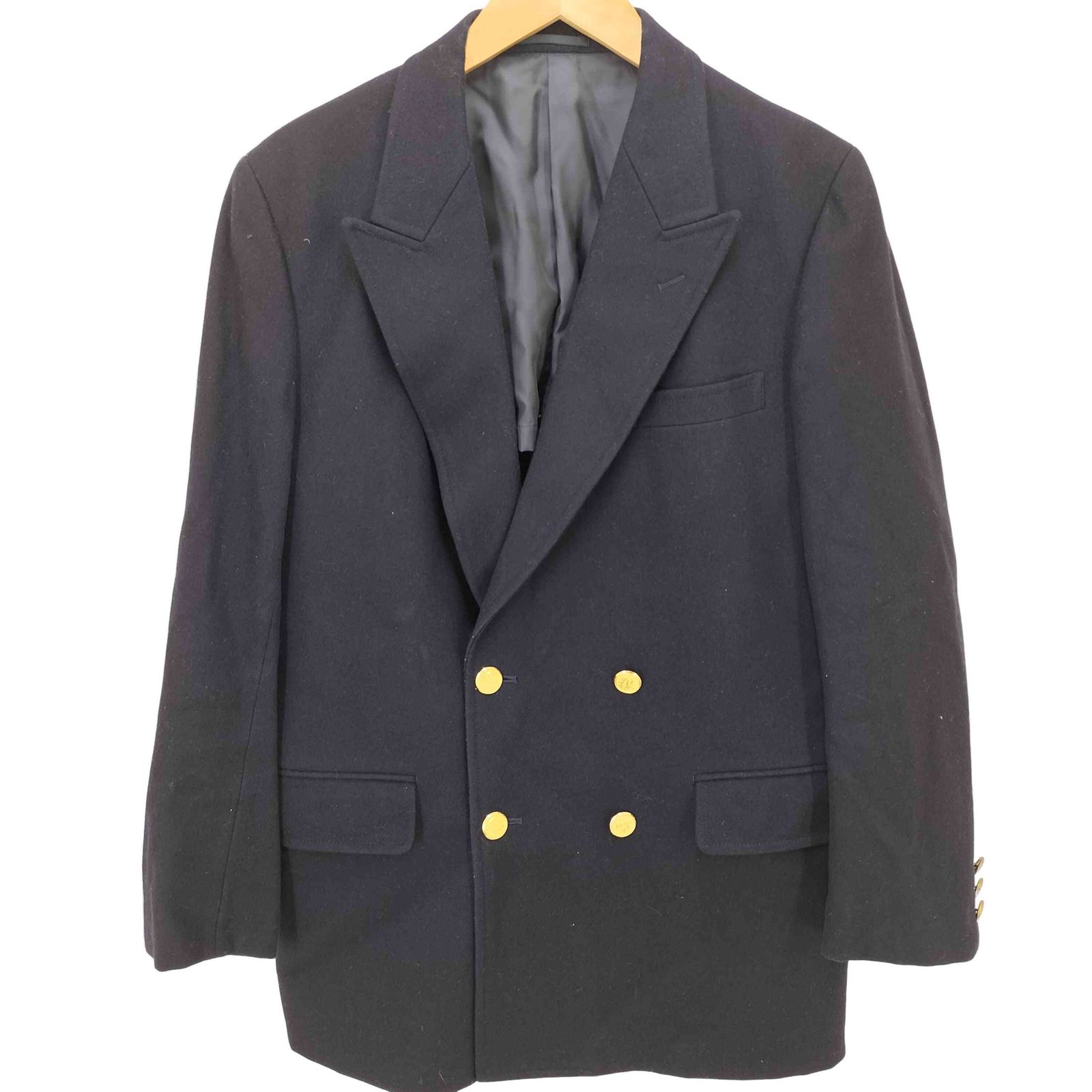 ジェイプレス J.PRESS 金ボタン紺ブレザージャケット メンズ C-92 W-80