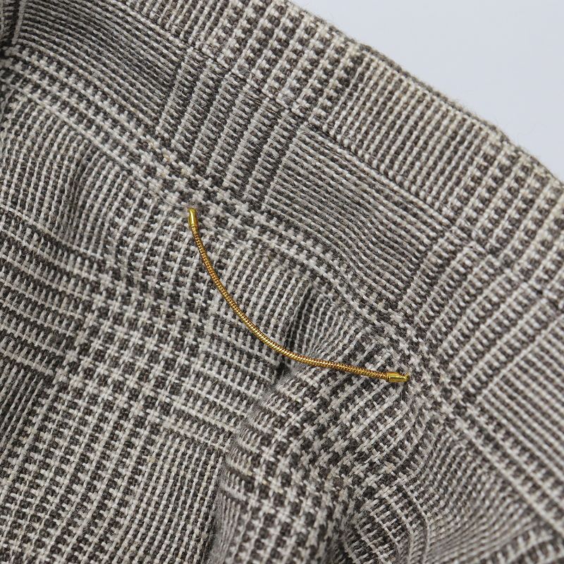 ドゥーズィエムクラス Deuxieme Classe 美品 Glen Check Coat グレン