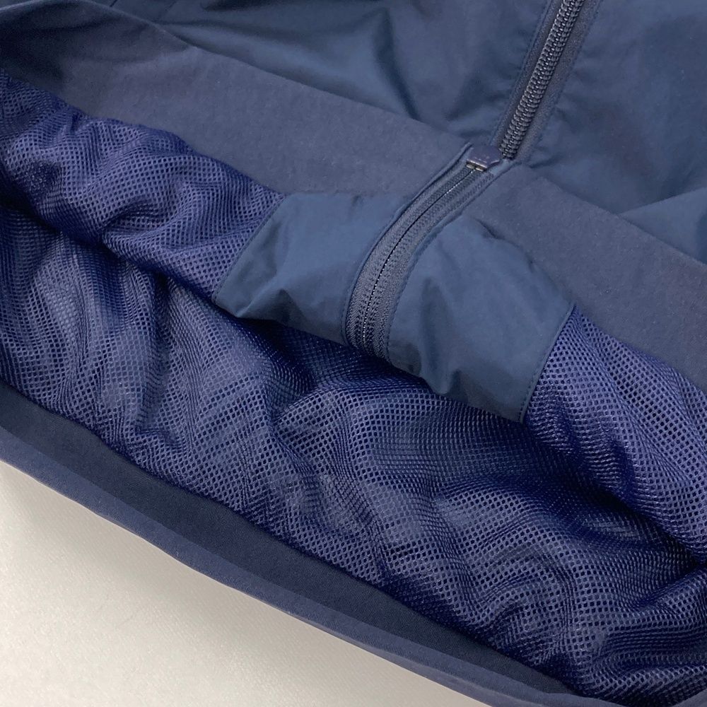 サイズ：M AND PER SE アンパスィ 裏メッシュ 半袖 ジップ
