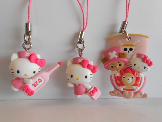♡キティ マスコット すき家 働くシリーズ ナース ウエイトレス バスガイド♡ ♯Ijx24IZワンピース×ハローキティドクターナース全5種 - メルカリ