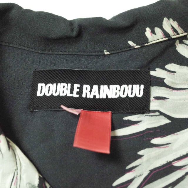 DOUBLE RAINBOUU SPACE JUNK ハワイアン アロハ シャツ DOUBLE RAINBOUU ダブルレインボー 長瀬智也着 SPACE JUNK L/S