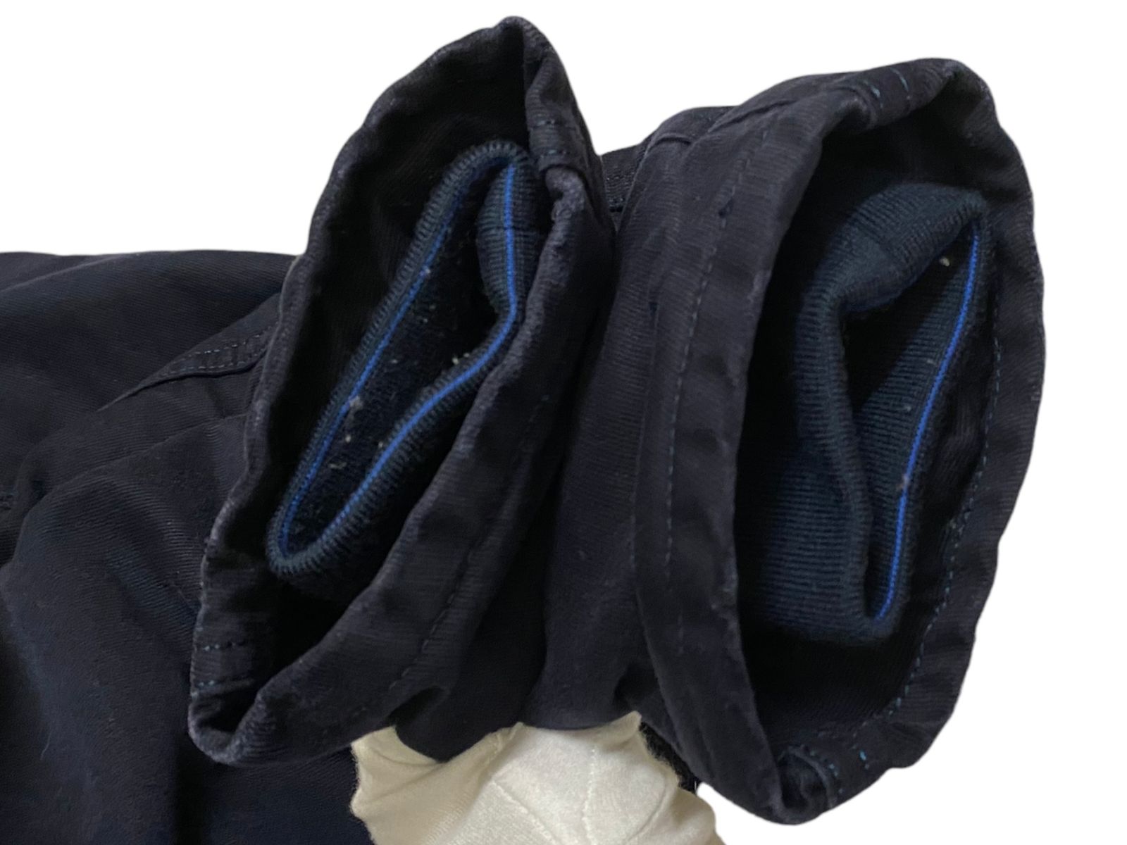 BLUE BLUE (ブルーブルー) N-1 デッキジャケット 裏地ボア 襟デニム