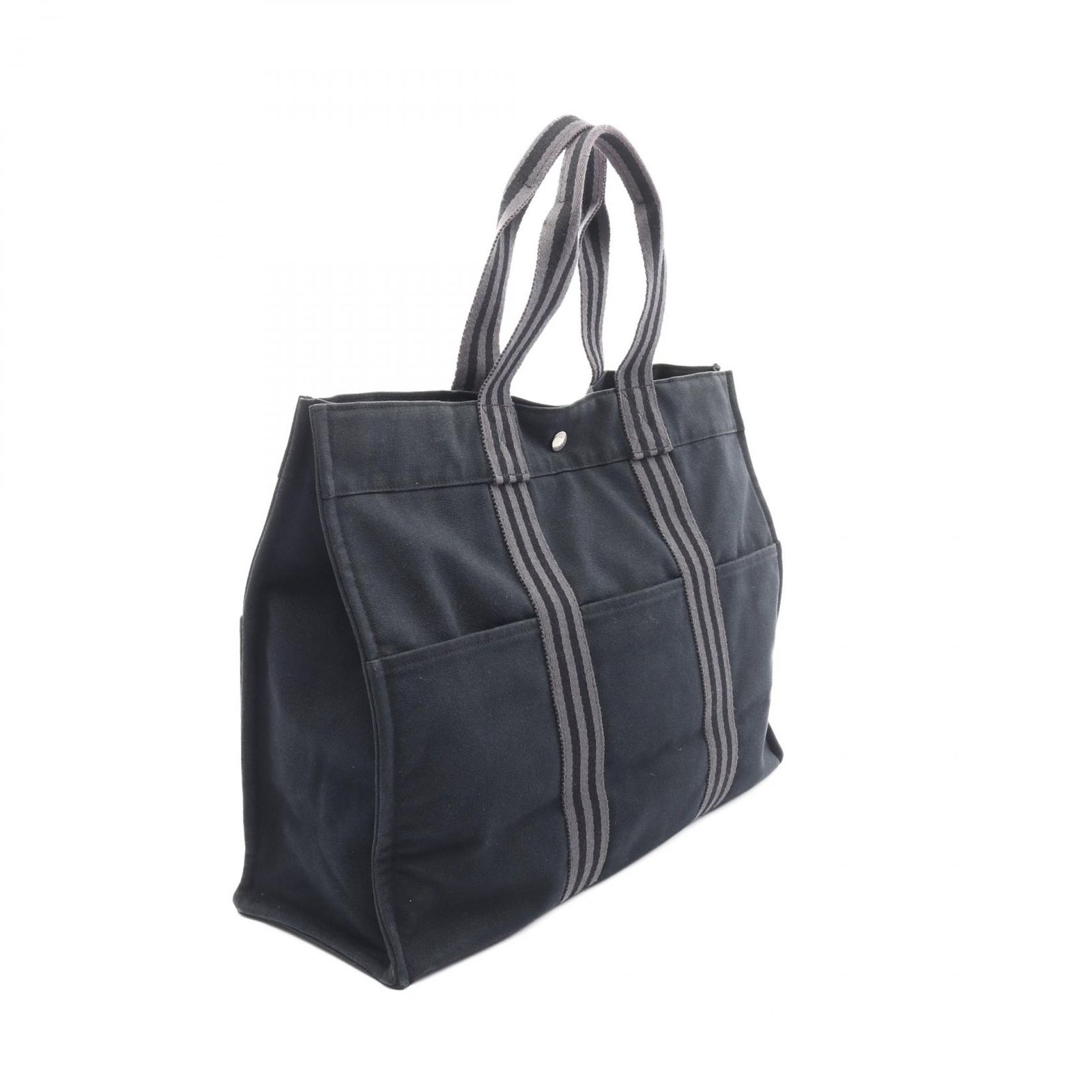 美品❗️ HERMES フールトゥ トートバッグ　ブラック HERMES エルメス フールトゥ PM 黒 ブラック BLACK トートバッグ