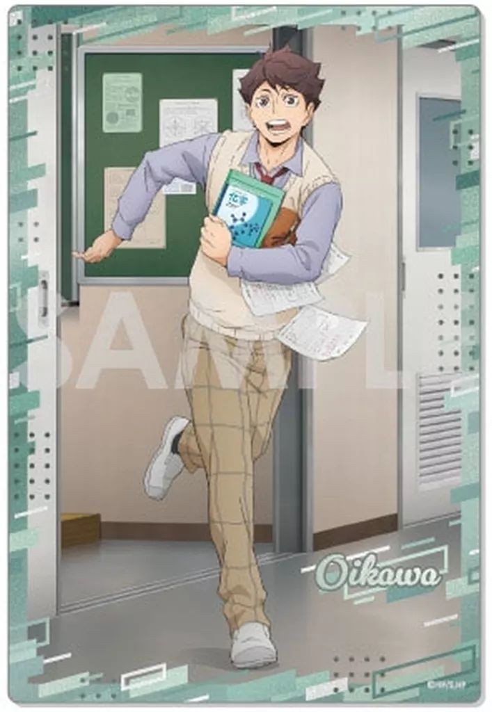 及川徹 メタキー 中古】キャラカード 及川徹 「ハイキュー!! メタリッククリアシート