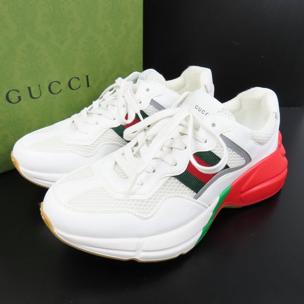 78630 GUCCI グッチ 靴 シューズ 7 26cm ライトン ローカット