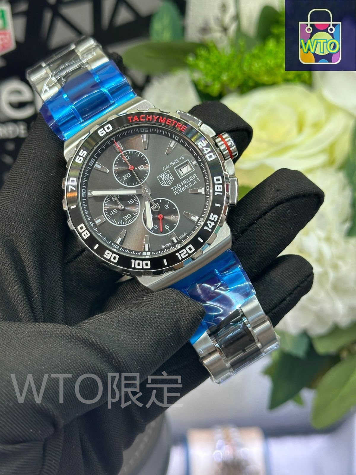よろしくTAG Heuer automart 自動巻き時計 ケース付き稼働 ご購入大歓迎です 新品未使用 箱付 Tag Heuer 腕時計 自動巻き