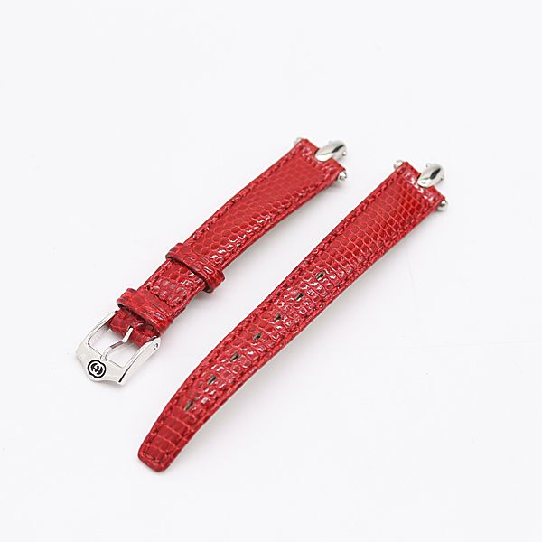 グッチ チェンジベルト レザー 赤 レッド 3ｍｍ レディース腕時計 2000000 NSK KMR
