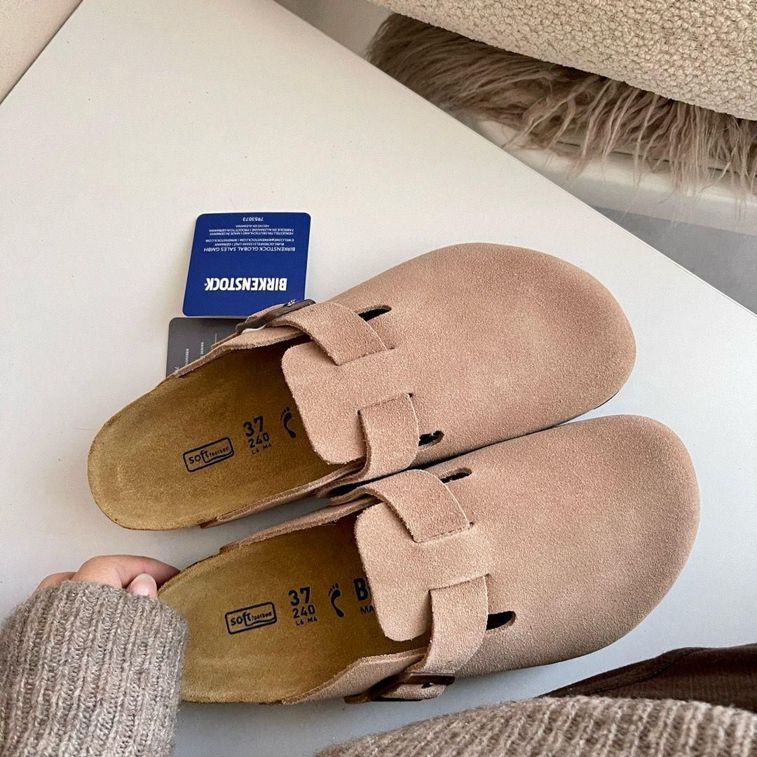 新品 BIRKENSTOCK ビルケン ボストン ナローサンダル #サンドカラー 
