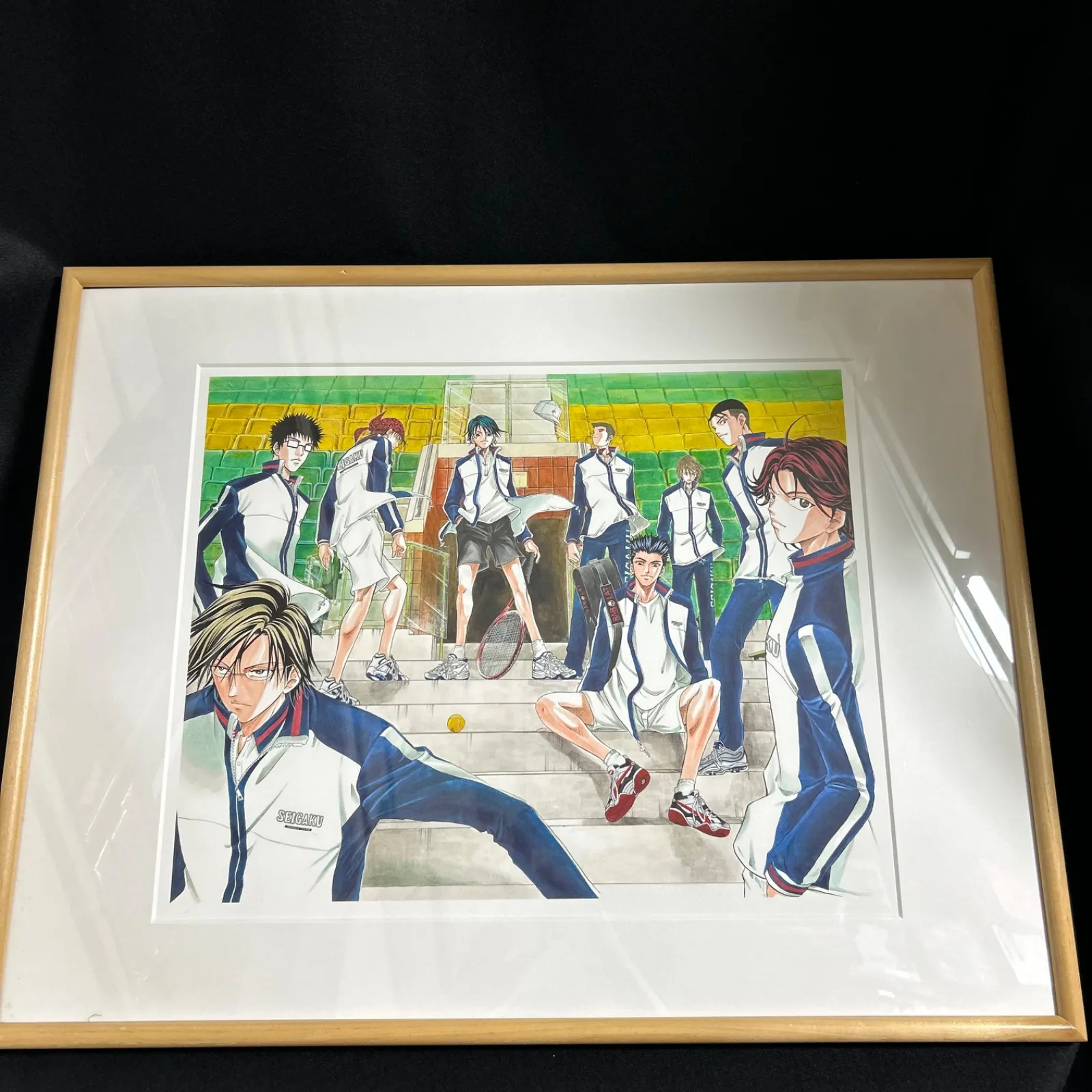 テニスの王子様　複製原画　直筆サイン入り　シリアルナンバー入り　限定100枚 2025年最新】テニスの王子様 複製原画の人気アイテム - メルカリ