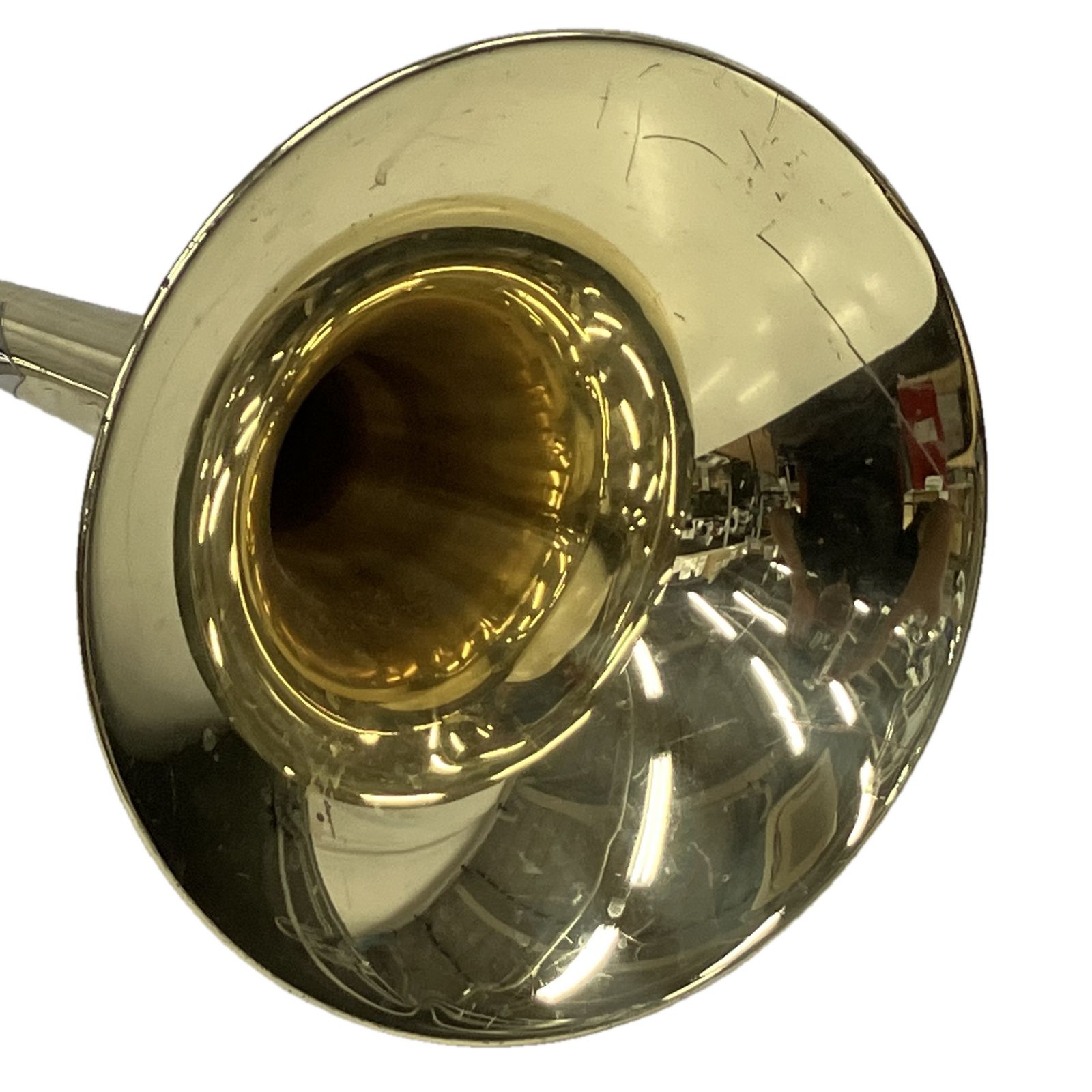 YAMAHA YSL-8410 テナートロンボーン ヤマハ 太管 マウスピース付 楽器 吹奏楽 S10488154