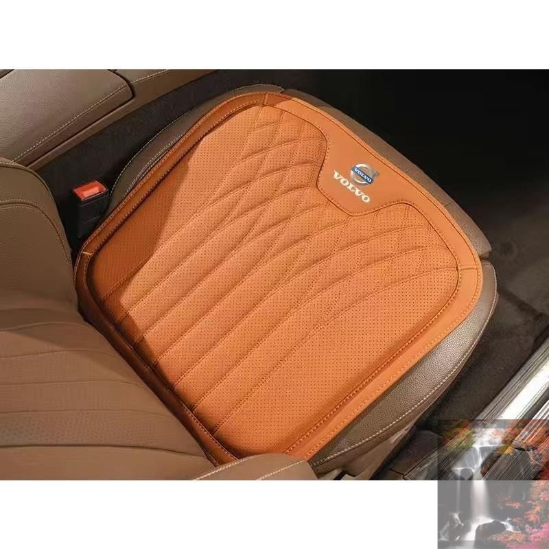 美品・新品未使用】 ◇ボルボ VOLVO◇オレンジ◇シートクッション 車用