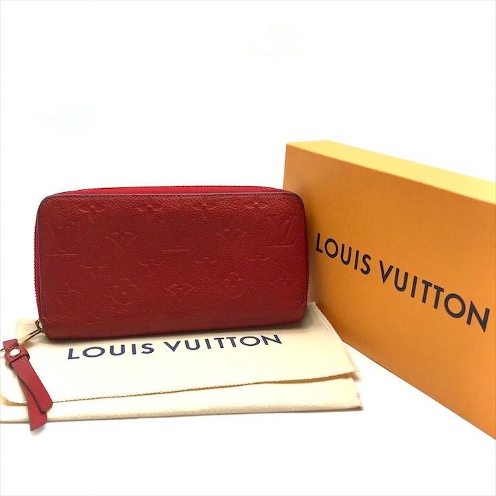 LOUIS VUITTON ルイヴィトン モノグラム アンプラント ジッピーウォレット ラウンドファスナー 長財布 レザー レディース dv5
