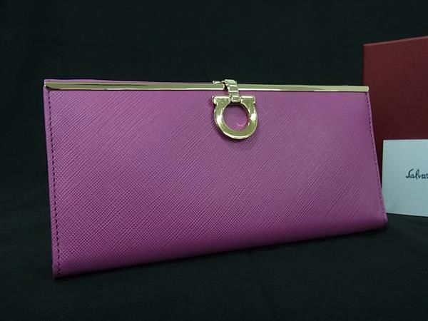 □新品同様□ Salvatore Ferragamo フェラガモ JP-22 4633 ガンチーニ