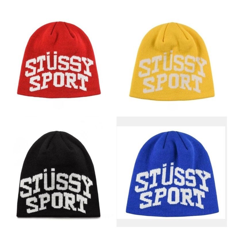 ステューシー STUSSY ニット帽 SPORT JACQUARD SKULLCAP BEANIE ( stussy beanie ビーニー 帽子  ニットキャップ メンズ 1321153 USAモデル - メルカリ