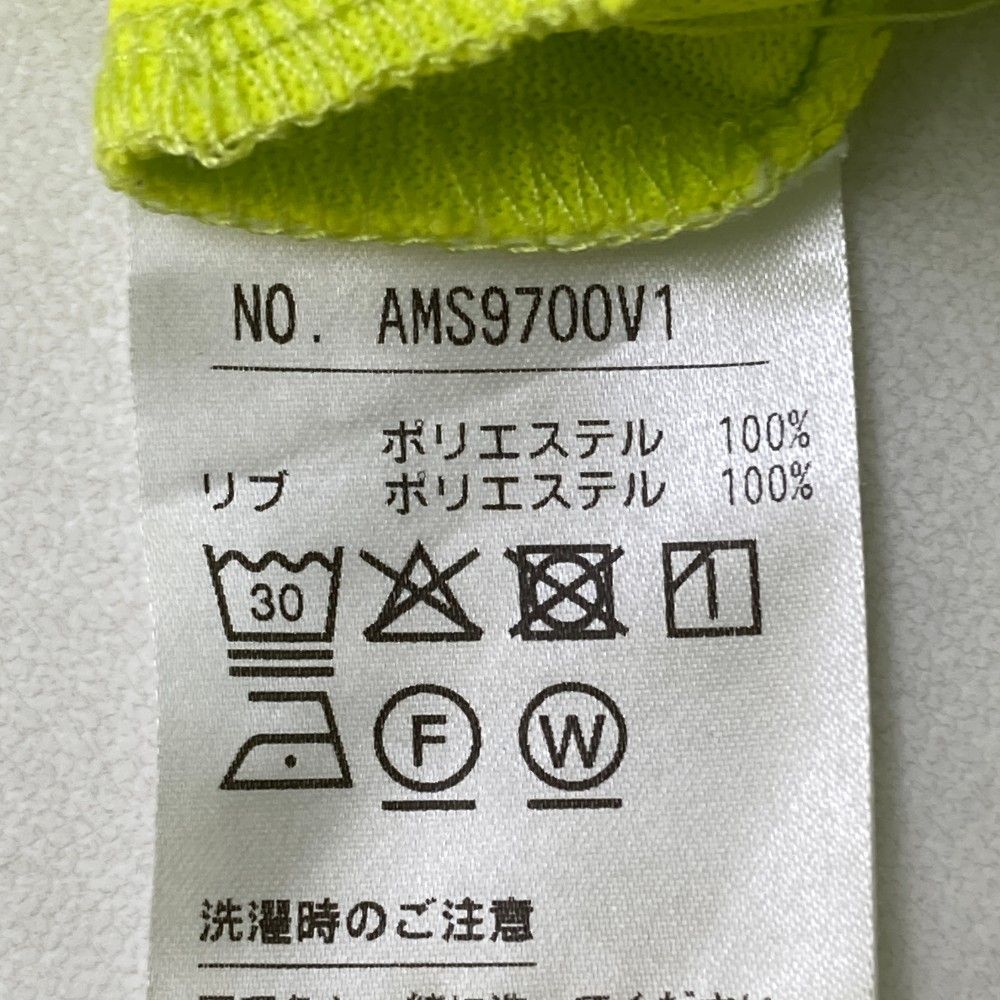 サイズ：M AND PER SE アンパスィ 半袖ポロシャツ グリーン系