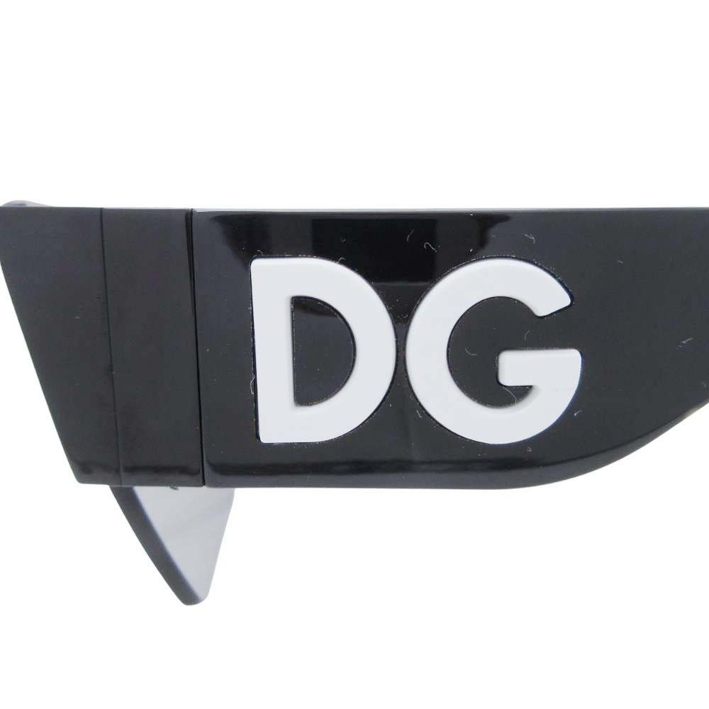 新品同様 DOLCE&GABBANA ドルチェアンドガッバーナ シールドフレーム  