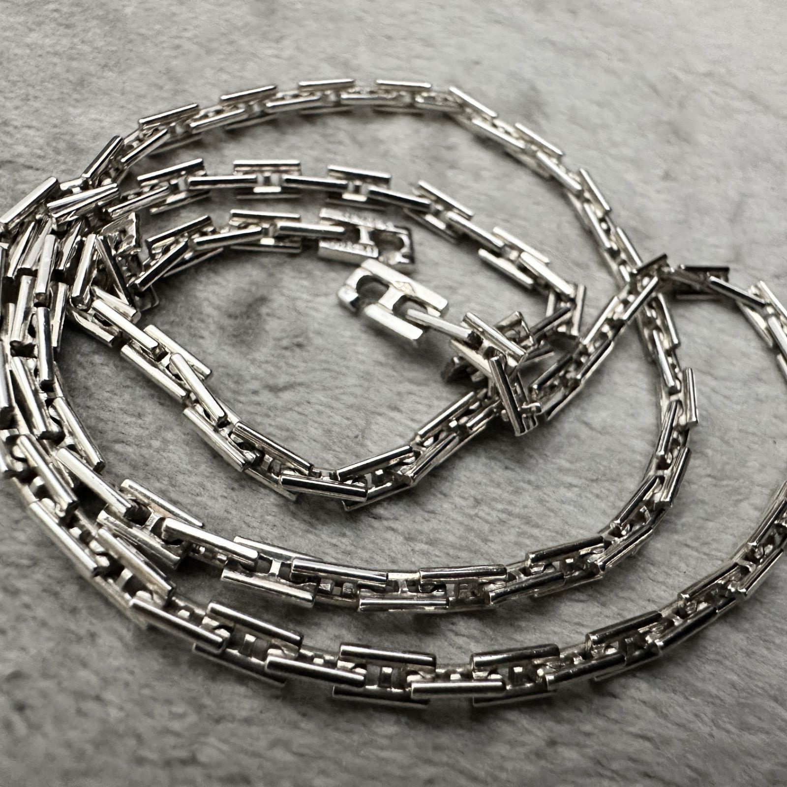 HERMES エルメス ヘラクレス 42 ネックレス 箱付き 約9.5g チェーン 