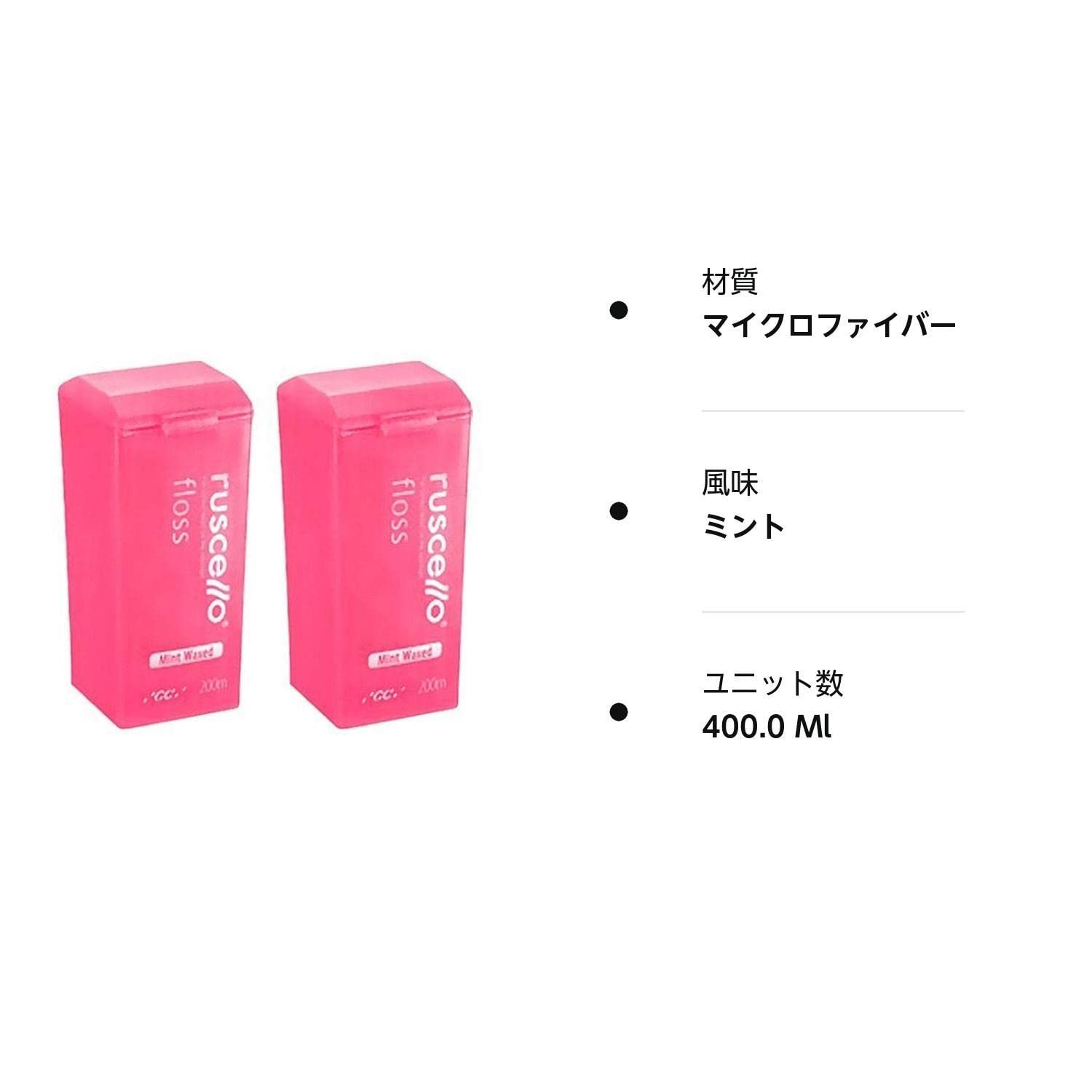 人気ブランド多数対象 GC ルシェロフロス ミントワックス付 200m 2個