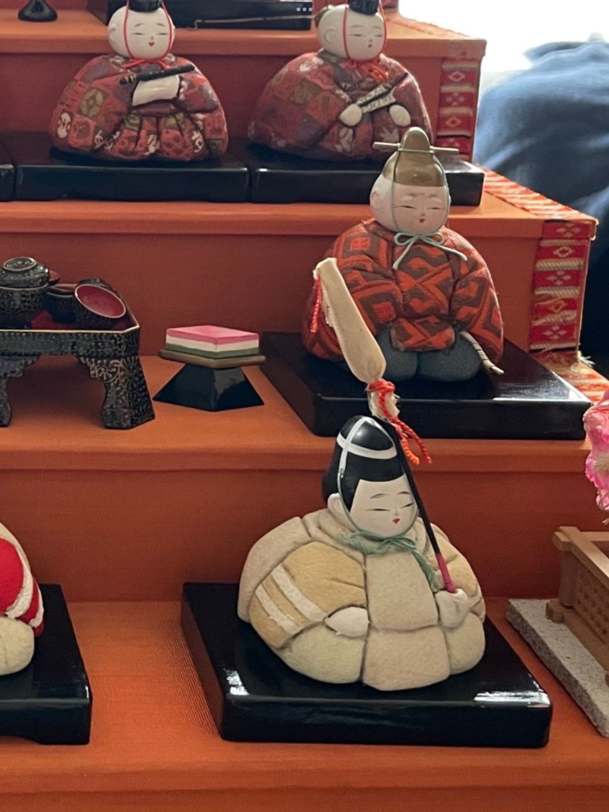 古道具】アンティーク 昭和 レトロ 昭和20年代 木目込み雛 雛人形 雛