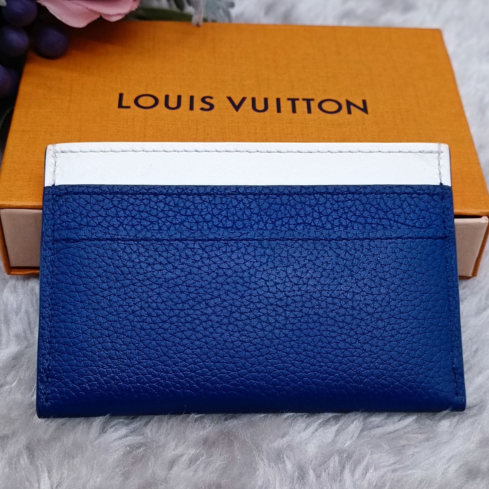 【Y189】 ルイ ヴィトン LOUIS VUITTON ポルト 2 カルト LOUIS VUITTON ルイヴィトン 二つ折り財布 タイガ