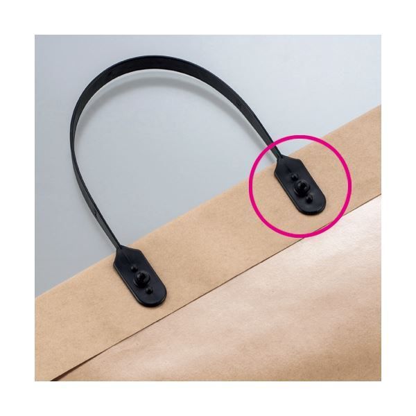 まとめ TANOSEE ラミネートクラフトバッグ 大 ヨコ320×タテ440×マチ幅110mm 白 1パック 10枚 ×10セット