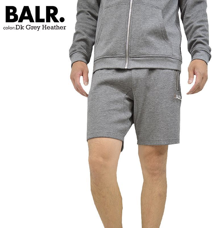 BALR. ボーラー Q-SERIES ハーフパンツ グレー 楽天市場】BALR. ボーラー Q-Series Sweat Shorts ハーフパンツ