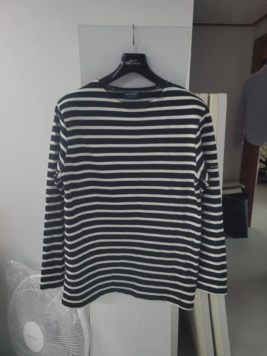 SAINT JAMES ストライプ 長袖トップス SAINT JAMES セントジェームス