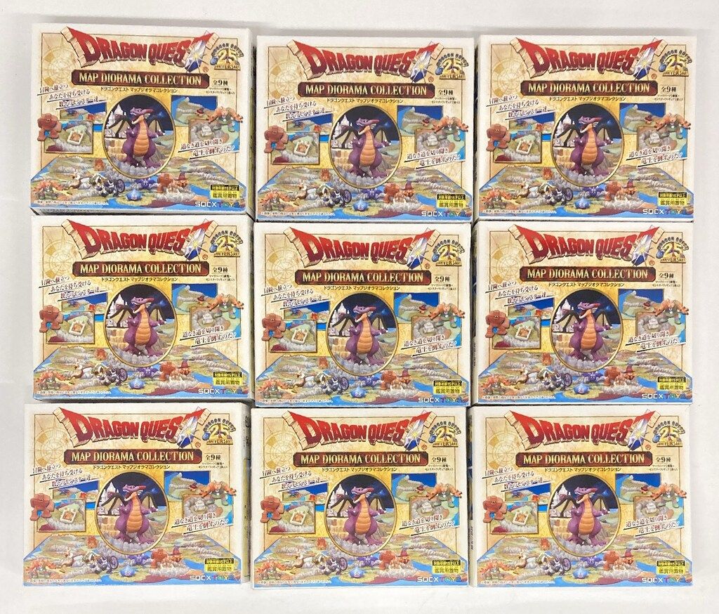 ドラゴンクエストマップジオラマコレクションコンプリートセット