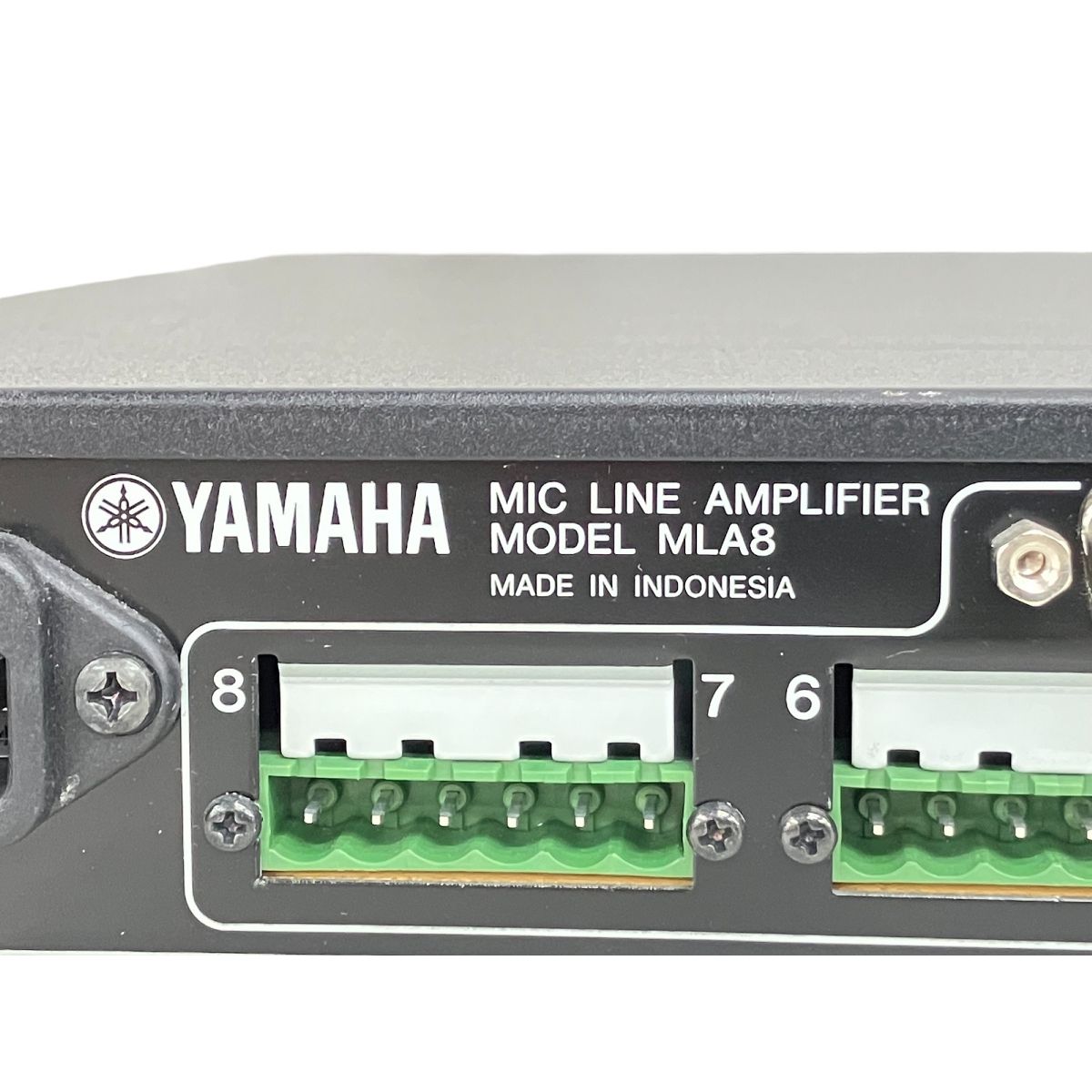 Yamaha MLA8 マイクプリアンプ YAMAHAのマイクプリ、MLA8のご紹介です。