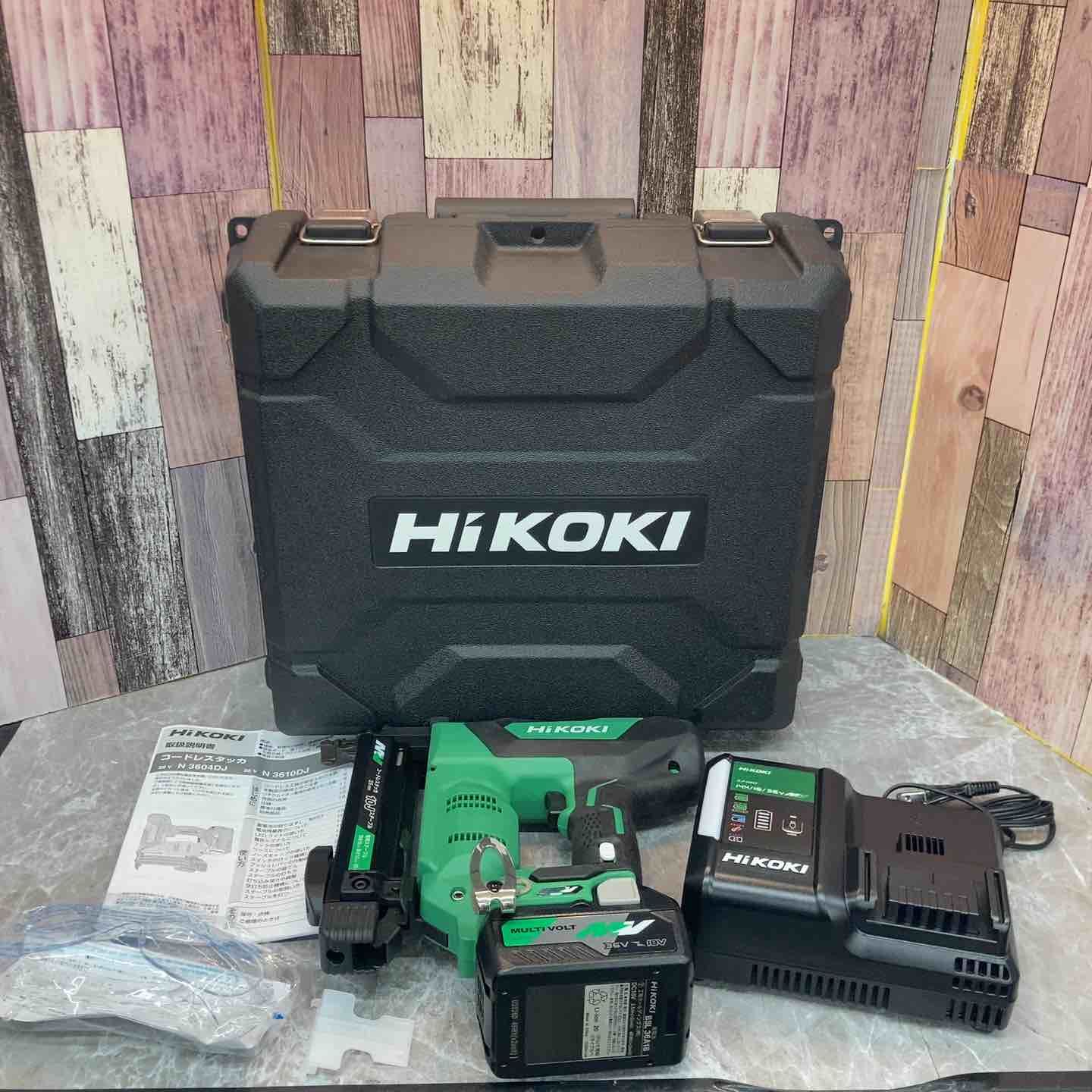 ハイコーキ HIKOKI 旧 日立工機 コードレスタッカー N3610DJ XP 八潮店