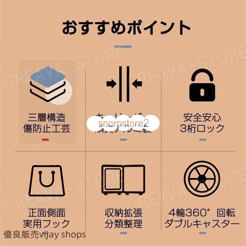 シンプルグラデーションキャリーケース カップル向け