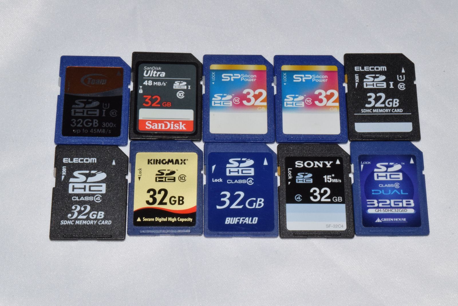 10枚セット SDHCカード 32GB まとめ売り Sandisk SONY SP ELECOM 10枚セット SDHCカード 32GB まとめ売り Sandisk SONY SP ELECOM