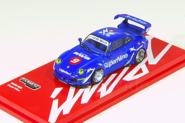Tarmac 1/64 RWB 993 Super Nine ミニカー Tarmac Works Porsche 993 RWB SuperNine 1:64 Scale New in box