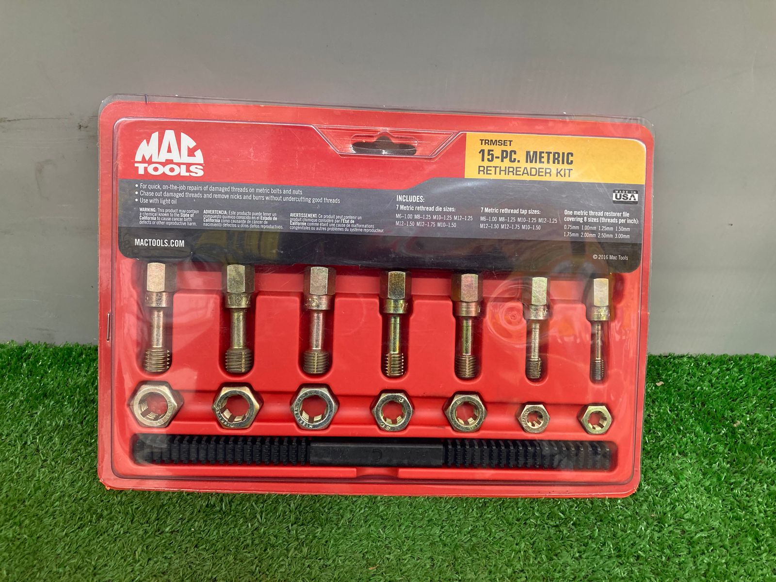 【中古品】【0921】★MAC TOOLS 15PC RETHREADER KIT ITVMNFF5EDSW 工具買取王国 メルカリ店