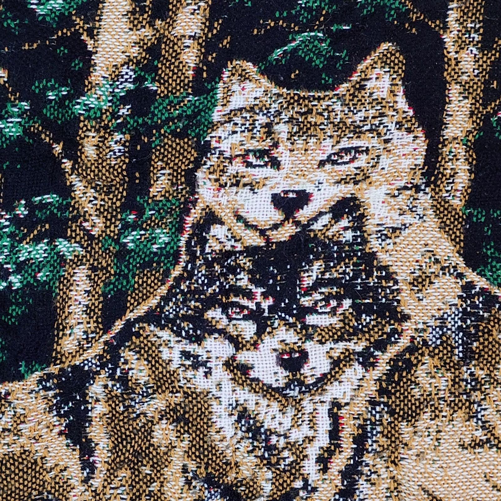 vintageラグ カーペット ウルフ オオカミ アニマル 1394 vintageラグ カーペット ウルフ オオカミ アニマル 1394 - メルカリ